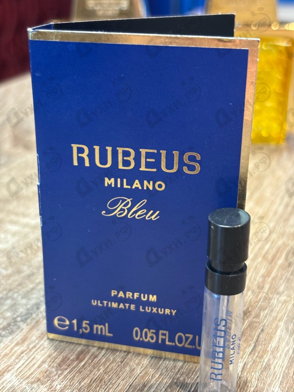 Парфюмерия Bleu от Rubeus Milano