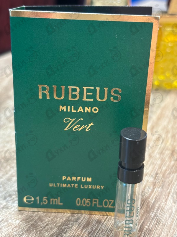 Парфюмерия Vert от Rubeus Milano