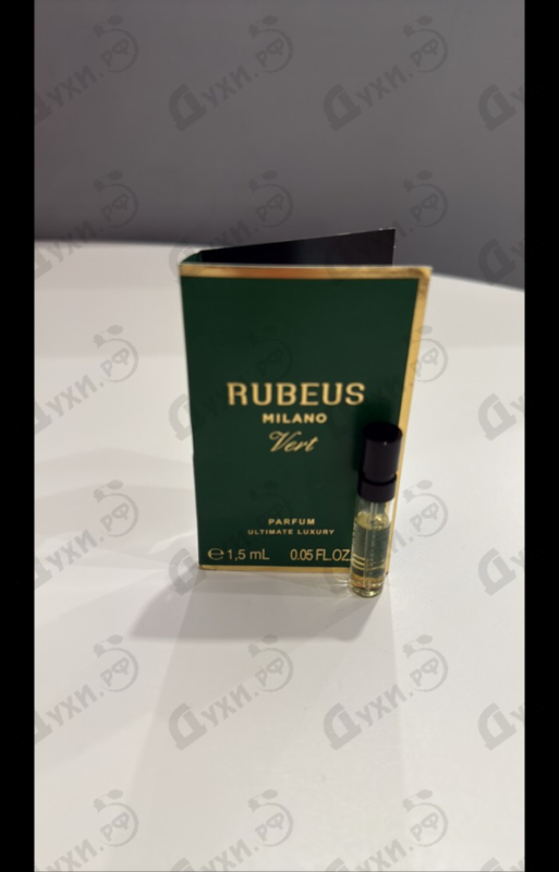 Духи Vert от Rubeus Milano