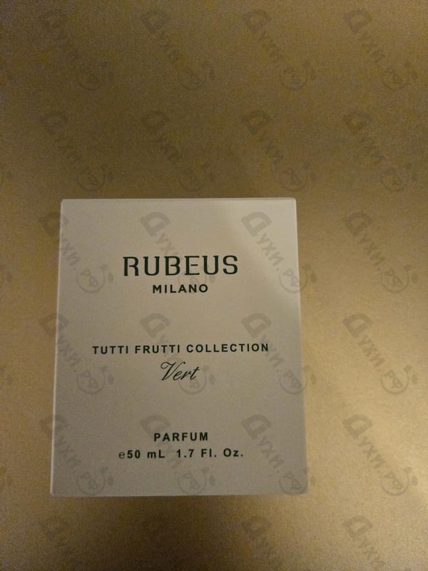 Духи Vert от Rubeus Milano
