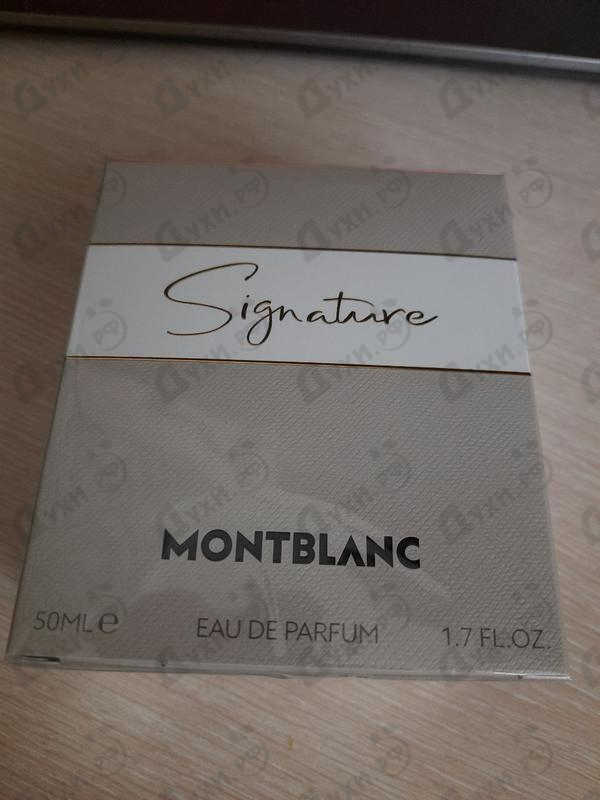 Духи Signature от Mont Blanc