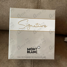 Отзыв Mont Blanc Signature