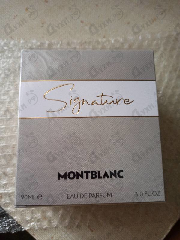 Парфюмерия Signature от Mont Blanc