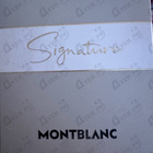 Духи Signature от Mont Blanc