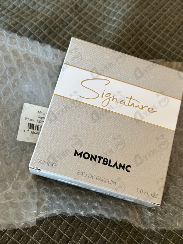 Духи Signature от Mont Blanc