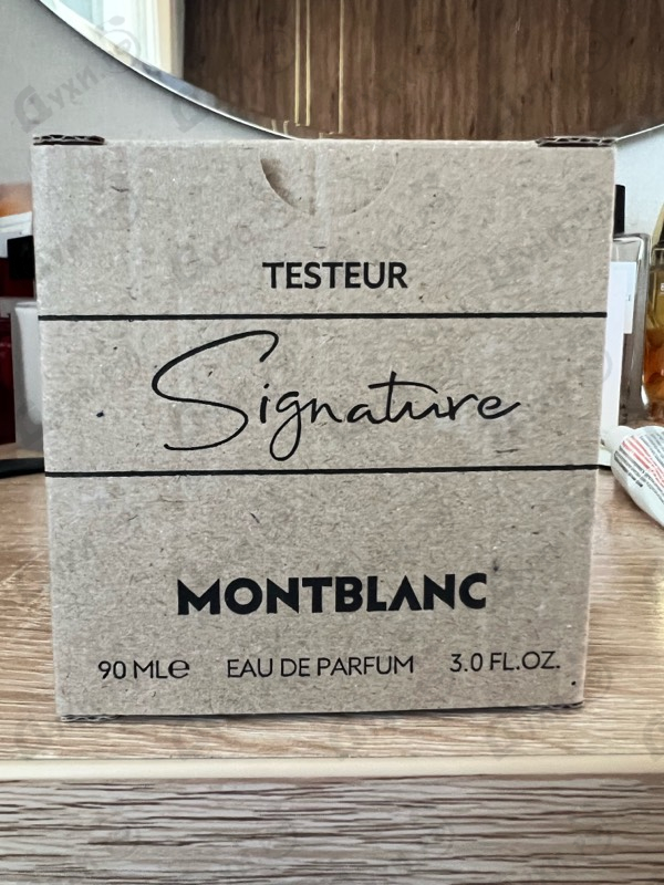Духи Signature от Mont Blanc