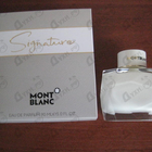 Отзыв Mont Blanc Signature