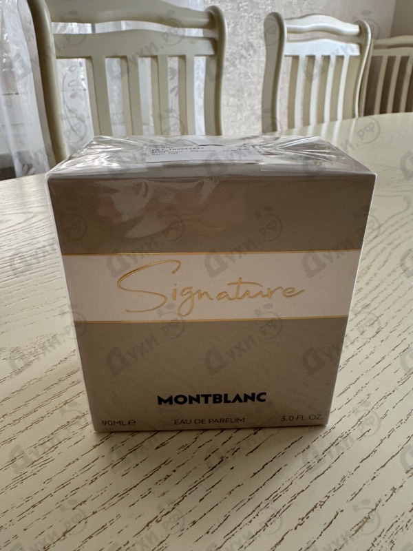 Парфюмерия Mont Blanc Signature