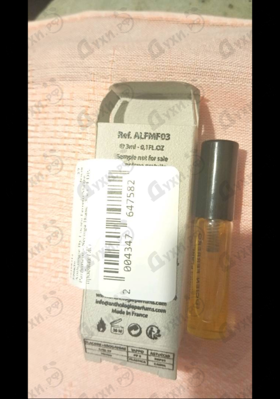 Отзыв Anthologie By Lucien Ferrero Maitre Parfumeur Seringa Blanc