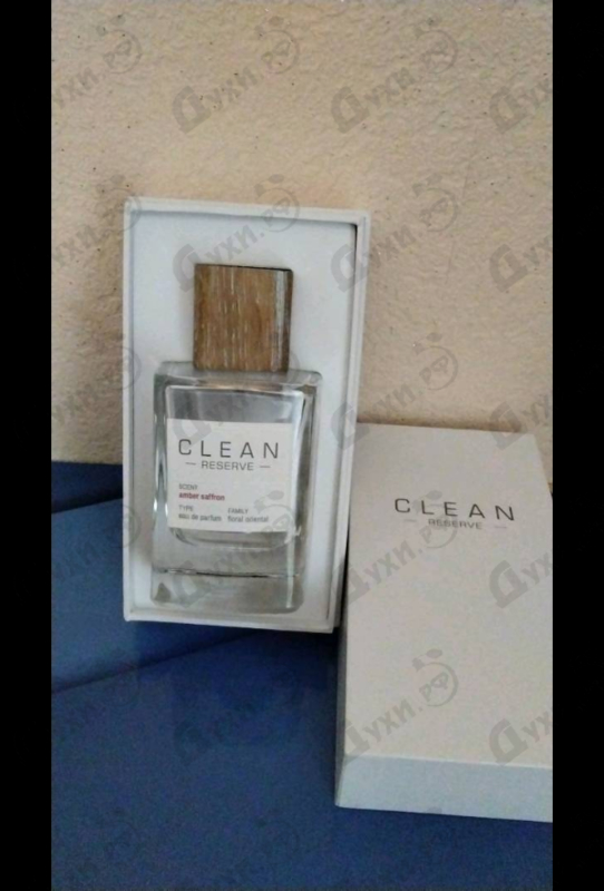 Духи Amber Saffron от Clean