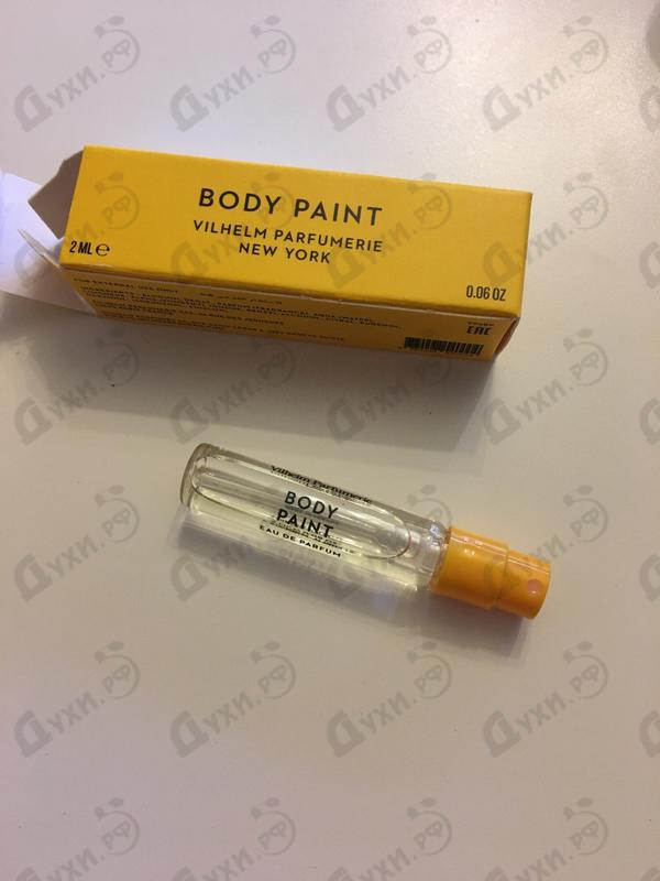Парфюмерия Body Paint от Vilhelm Parfumerie
