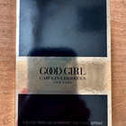 Отзыв Carolina Herrera Good Girl Supreme