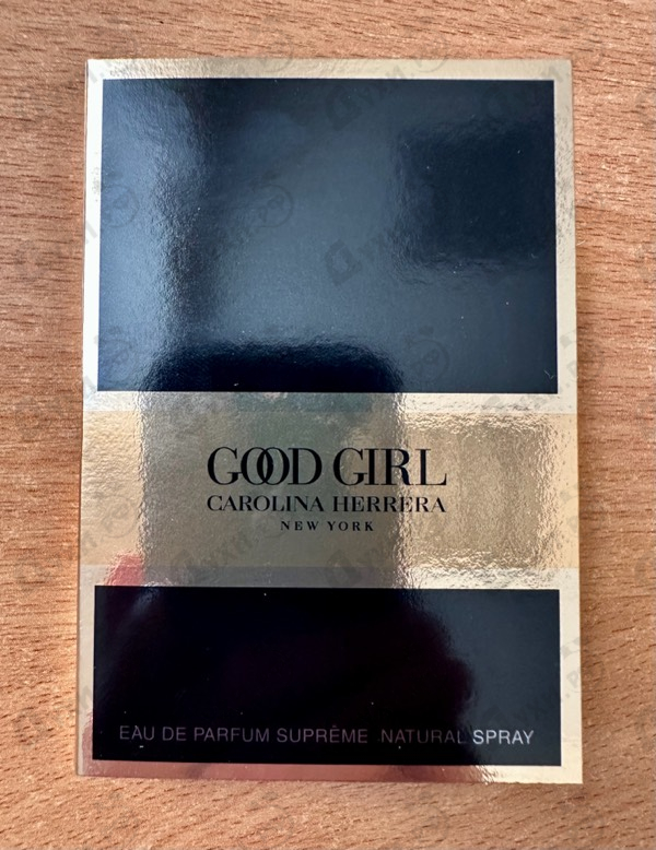 Парфюмерия Carolina Herrera Good Girl Supreme