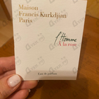 Отзыв Maison Francis Kurkdjian L'Homme A La Rose