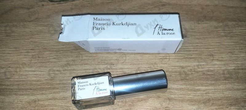 Духи L'Homme A La Rose от Maison Francis Kurkdjian