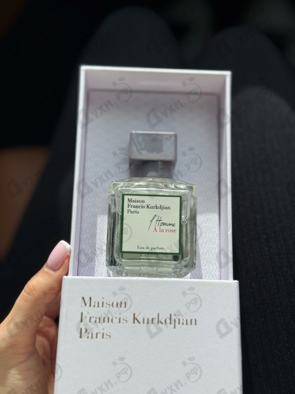 Духи L'Homme A La Rose от Maison Francis Kurkdjian