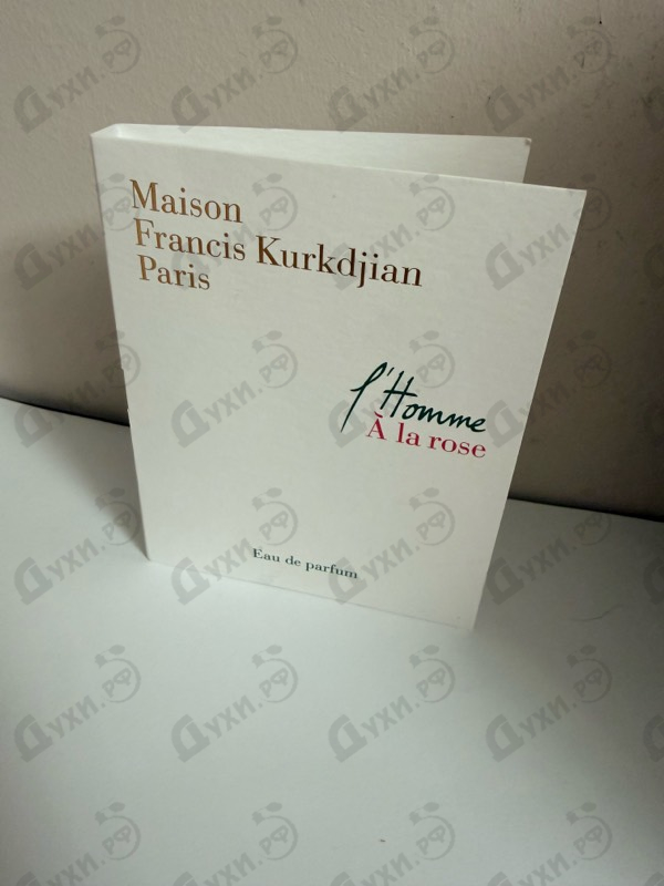 Отзыв Maison Francis Kurkdjian L'Homme A La Rose