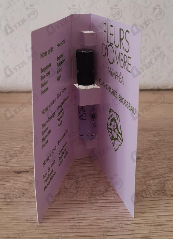 Духи Fleurs D'Ombre Nymphea от Jean Charles Brosseau