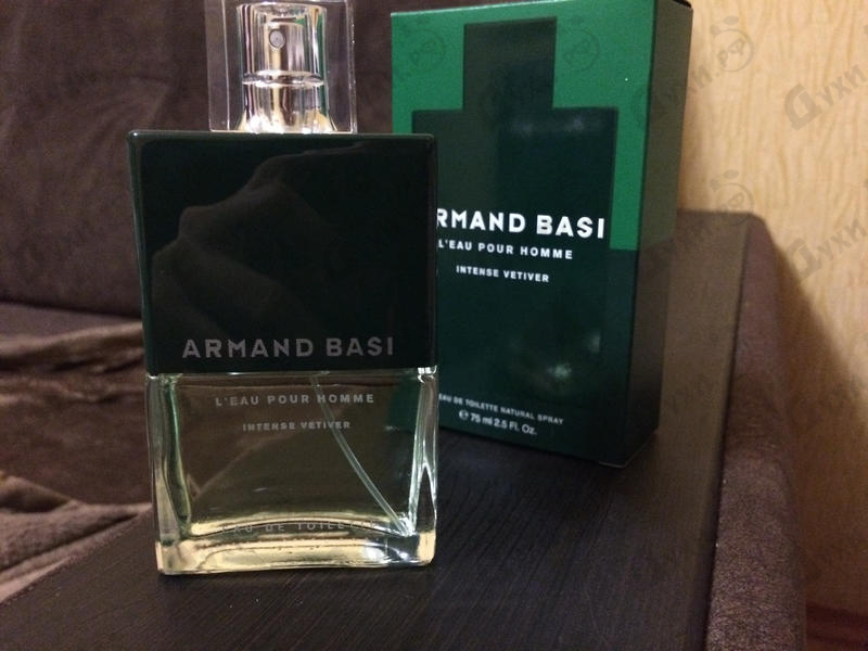 Парфюмерия L'Eau Pour Homme Intense Vetiver от Armand Basi