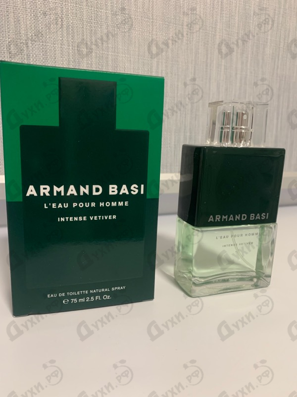 Духи L'Eau Pour Homme Intense Vetiver от Armand Basi