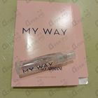 Отзывы Giorgio Armani My Way