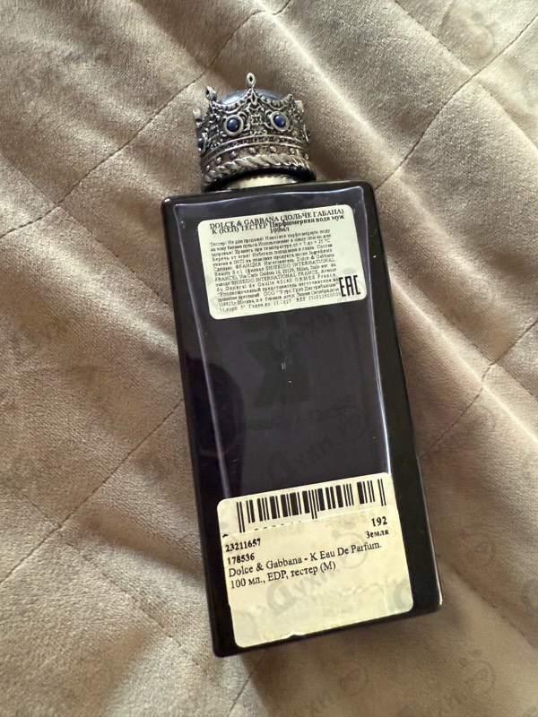 Купить K Eau De Parfum от Dolce & Gabbana