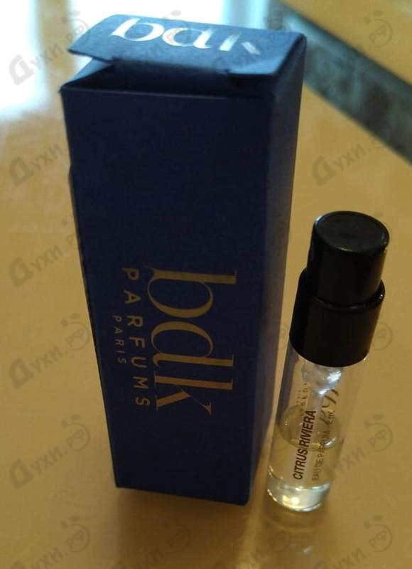 Духи Citrus Riviera от Parfums BDK