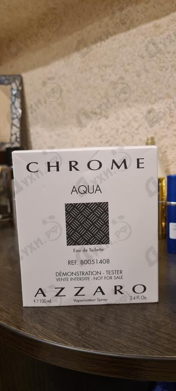 Духи Chrome Aqua от Azzaro