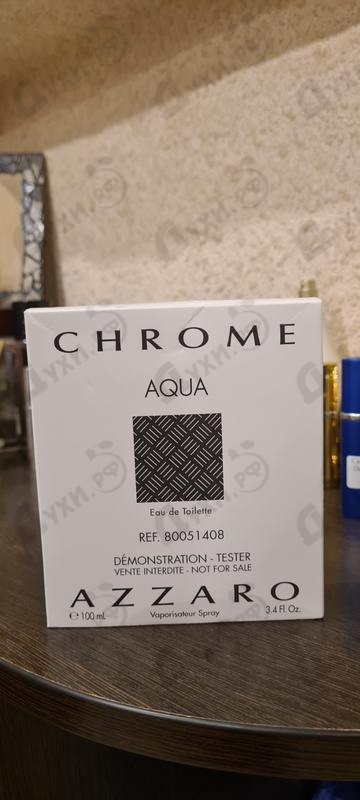Духи Chrome Aqua от Azzaro