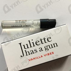 Духи Vanilla Vibes от Juliette Has A Gun