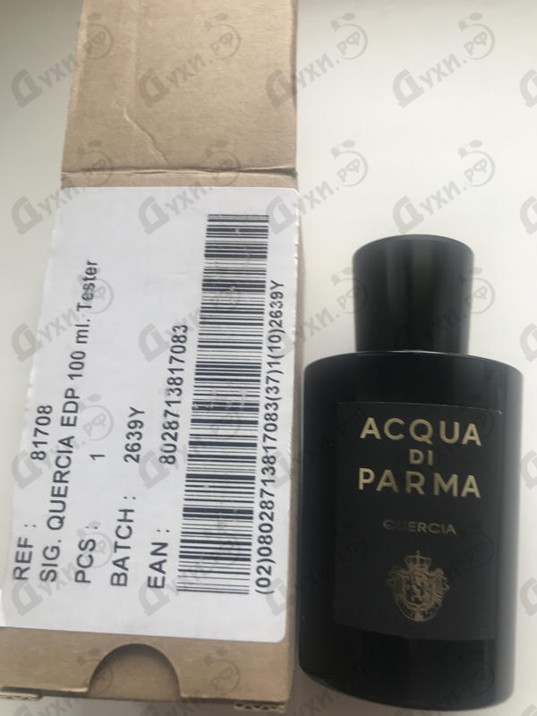Парфюмерия Quercia Eau De Parfum от Acqua Di Parma Отзыв Acqua Di Parma Quercia Eau De Parfum