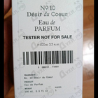 Духи No 10 Desir Du Coeur от Thomas Kosmala