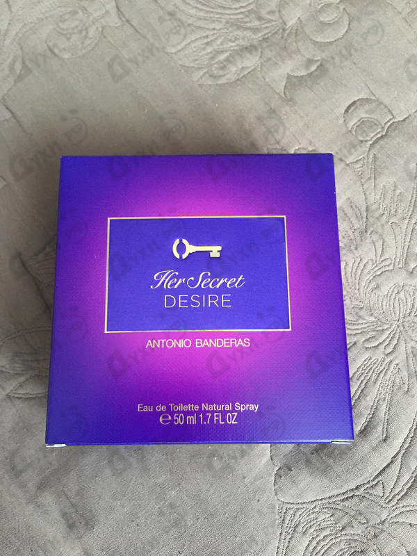 Парфюмерия Her Secret Desire от Antonio Banderas Отзыв Antonio Banderas Her Secret Desire