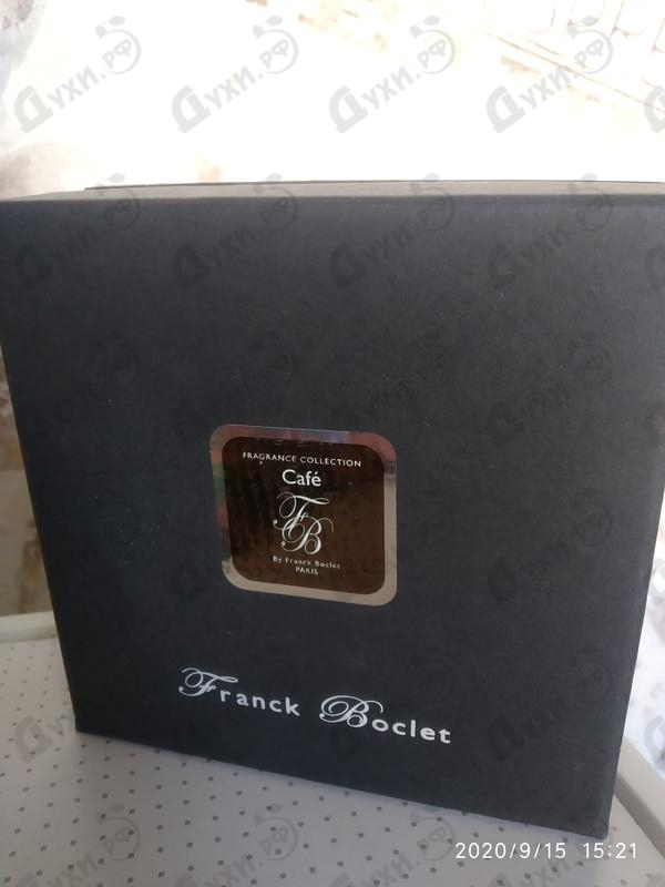 Парфюмерия Franck Boclet Cafe Духи Cafe от Franck Boclet
