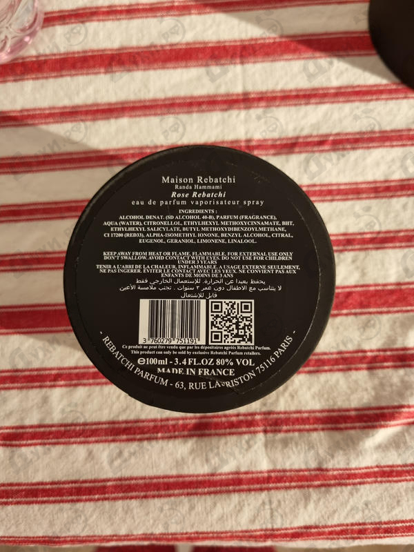 Духи Maison Rebatchi Rose Rebatchi Парфюмерия Rose Rebatchi от Maison Rebatchi
