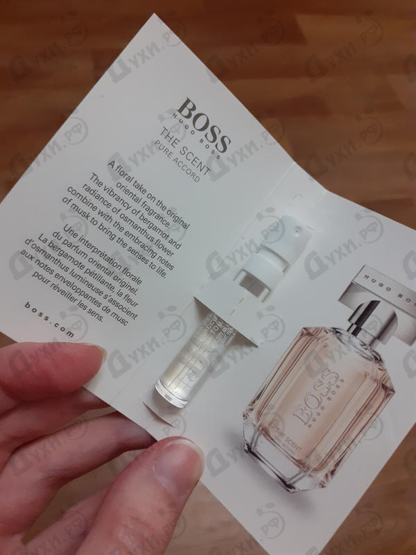 Парфюмерия The Scent Pure Accord от Hugo Boss