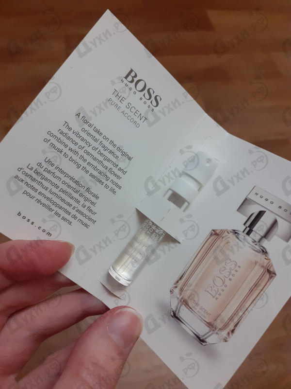 Парфюмерия Hugo Boss The Scent Pure Accord Парфюмерия The Scent Pure Accord от Hugo Boss
