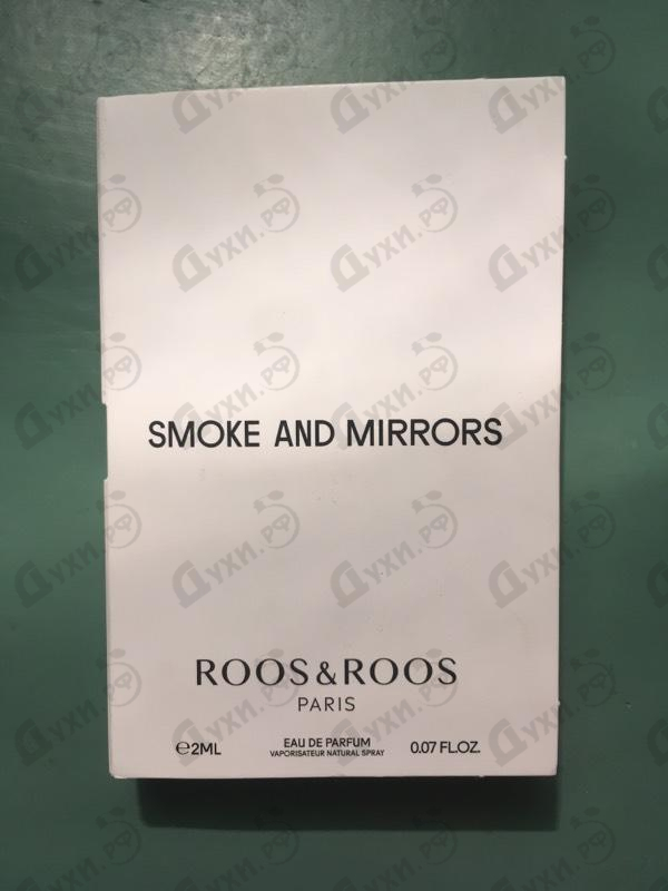 Парфюмерия Roos & Roos Smoke And Mirrors