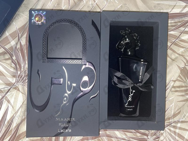 Парфюмерия Maahir Black Edition от Lattafa Perfumes