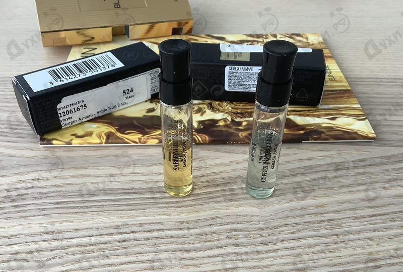 Духи Sable Nuit от Giorgio Armani Парфюмерия Giorgio Armani Sable Nuit