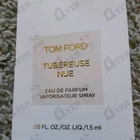 Отзыв Tom Ford Tubereuse Nue