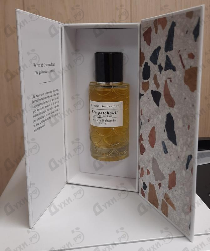 Парфюмерия Feu Patchouli от Maison Rebatchi