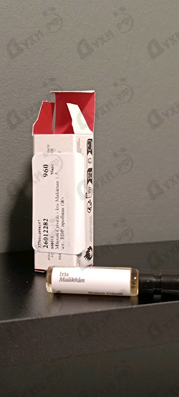 Духи Iris Malikhan от Maison Crivelli