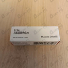 Духи Iris Malikhan от Maison Crivelli
