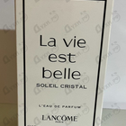 Отзывы Lancome La Vie Est Belle Soleil Cristal