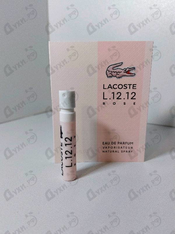 Купить L.12.12 Rose Eau De Parfum от Lacoste