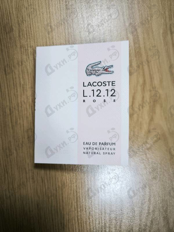 Парфюмерия L.12.12 Rose Eau De Parfum от Lacoste