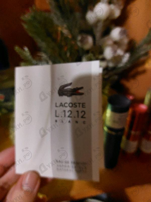 Отзывы Lacoste L.12.12 Blanc Eau De Parfum
