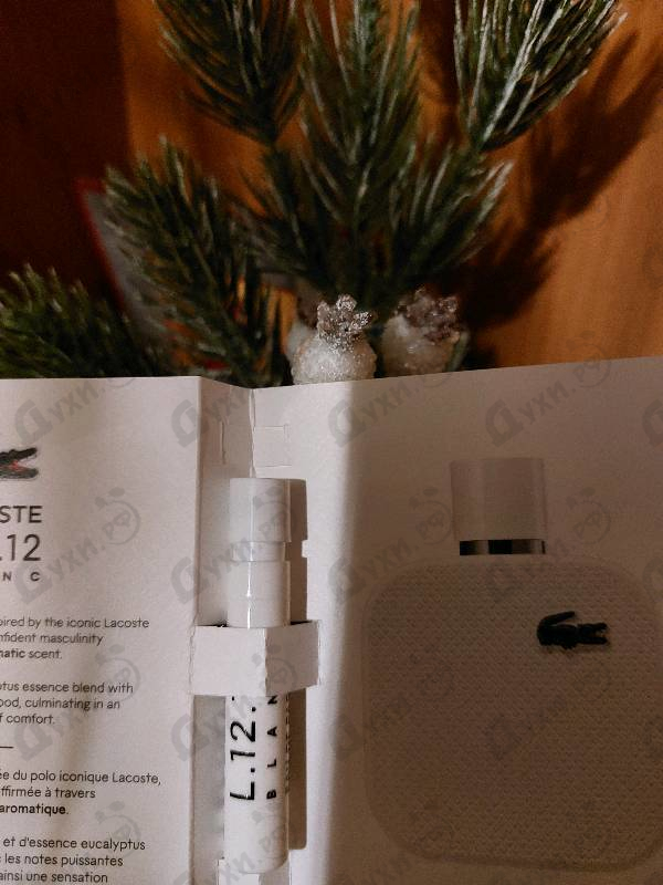 Отзыв Lacoste L.12.12 Blanc Eau De Parfum
