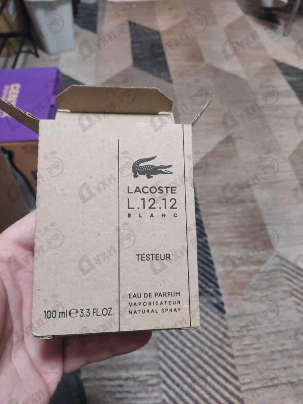 Духи L.12.12 Blanc Eau De Parfum от Lacoste